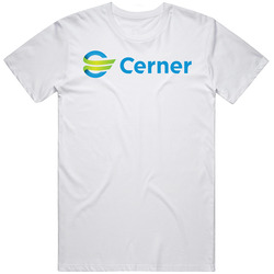 Cerner Corporation Nasdaq Company Logo Employee Fan T Shirt