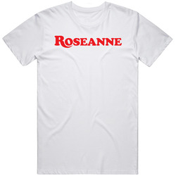 Roseanne Retro 80s Tv Show Logo Fan T Shirt