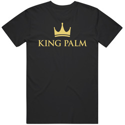 King Palm Cannabis Marijuana Cannabis Weed Company Logo T Shirt