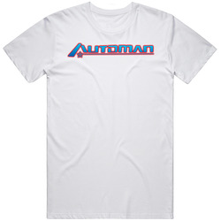 Automan Retro 80s Tv Show Logo Fan T Shirt