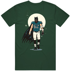 Fat Batman Jason Kelce Cartoon T Shirt