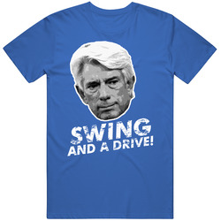 Buck Martinez Swing And A Drive Baseball Fan T Shirt