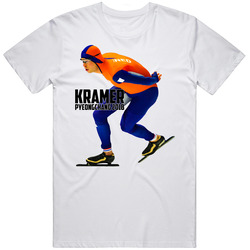 Sven Kramer Netherlands Speed Skating 2018 Olympic Athelete Fan T Shir
