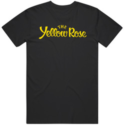 The Yellow Rose Retro 80s Tv Show Logo Fan T Shirt