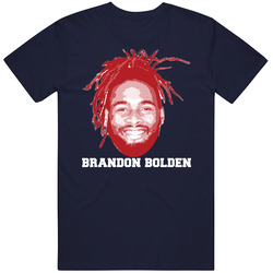 Brandon Bolden Face Big Head New England Football Player Fan T Shirt
