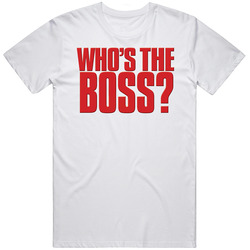 Who's The Boss Retro 80s Tv Show Logo Fan T Shirt