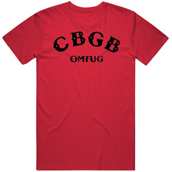 Cbgb Omfug Music Club T Shirt