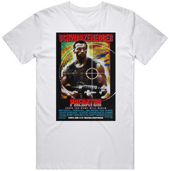 Predator Retro Movie  Fan T Shirt