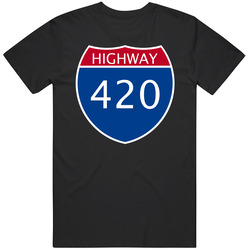 Highway 420 Interstate Sign T Shirt