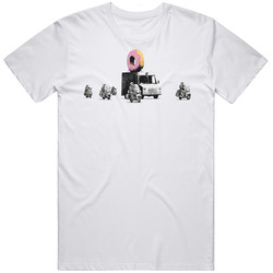 Donut Police Banksy Street Art Graffiti Painting  Fan T Shirt