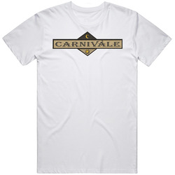 Carnivale Wooden Logo Tv Show Fan T Shirt