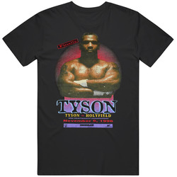 1997 Mike Tyson Vs Holyfield Boxing Mgm Grand Finally 90s T Shirt