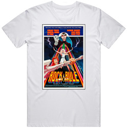 Rock & Rule Retro Movie  Fan T Shirt