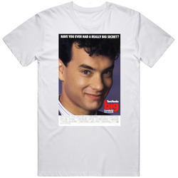 Big Tom Hanks Best 80s Retro Movie  Fan T Shirt