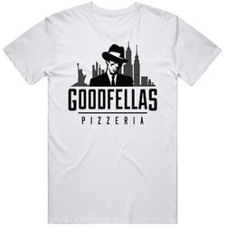 Goodfellas Pizzeria Restaurant Foodie Tour Brand Logo Fan T Shirt