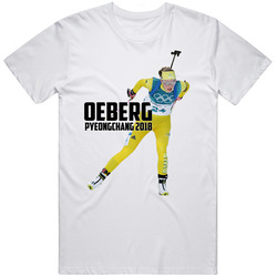 Hanna Oeberg Sweden Biathlon 2018 Olympic Athelete Fan T Shirt