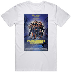 Police Academy 2 Their First Assignment Retro Movie  Fan T Shirt