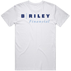 B Riley Financial Nasdaq Company Logo Employee Fan T Shirt