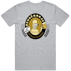 Bender Rodriguez Futurama Fictional Character Fan T Shirt