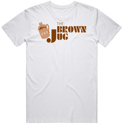 Brown Jug Pizza Restaurant Foodie Tour Brand Logo Fan T Shirt