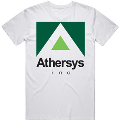 Athersys Inc Nasdaq Company Logo Employee Fan T Shirt