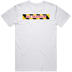 Max Headroom Retro 80s Tv Show Logo Fan T Shirt