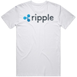 Ripple Xrp Distressed Cryptocurrency E-currency Online Shopping Fan T 