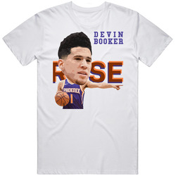 Devin Booker Rise Big Head Fan T Shirt