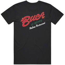 Buca Di Beppo Pizza Restaurant Foodie Tour Brand Fan T Shirt