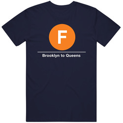 F Train Brooklyn To Queens Fun Bring It On Popular Movie T Shirt