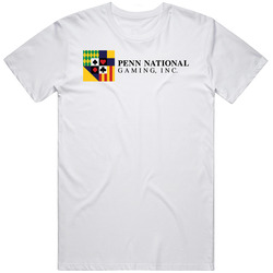 Penn National Gaming Inc Nasdaq Company Logo Employee Fan T Shirt