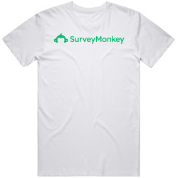 Svmk Inc Survey Monkey Nasdaq Company Logo Employee Fan T Shirt
