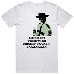 License And Registration Cool Super Troopers 2001 Thorny T Shirt
