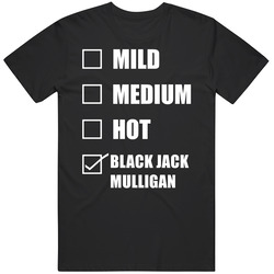 Mild Medium Hot Black Jack Mulligan Hottness Chart Checklist Wrestling