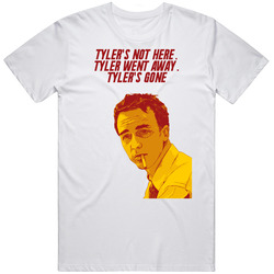 Ed Norton Two Tone Fight Club Tyler's Not Here Tyler Went Away Ty