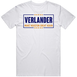 Justin Verlander Make Houston Baseball Great Again Fan T Shirt