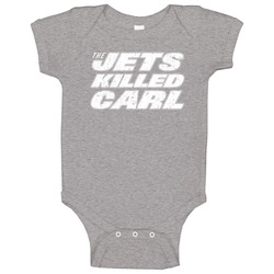 The Jets Killed Carl Curb Your Enthusiasm Baby One Piece
