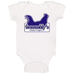 Foosackly Best Southern Restaurants Fan Baby One Piece