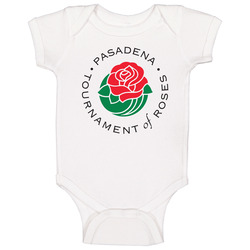 Pasadena California Tournament Of Roses City Flower Event Logo Baby On