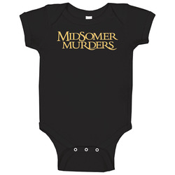 Midsomer Murders 90s Tv Show Sitcom Baby One Piece