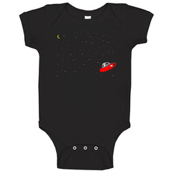 Spaceman Spiff Calvin And Hobbes Cartoon Baby One Piece