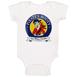 Pirate's Booty Cheese Puffs Healthy Snack Baby One Piece
