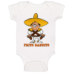 Frito Bandito Retro Food Baby One Piece