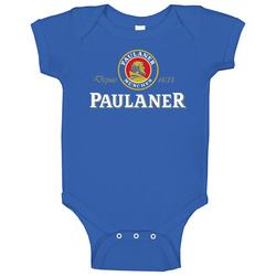 Paulaner Beer Logo Drink Baby One Piece