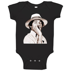 Barack Obama Smoking Weed 80s Stoners Marijuana Baby One Piece