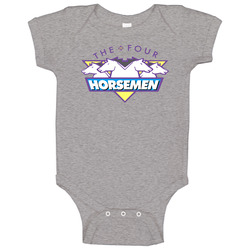 Wcw The Four Horseman Wrestling Retro Baby One Piece