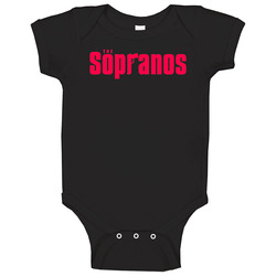 The Sopranos 90s Tv Show Drama Baby One Piece