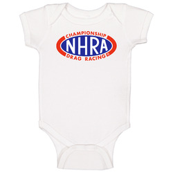 Nhra Logo Championship Drag Racing Motorsports Car Enthusiast Fan Baby