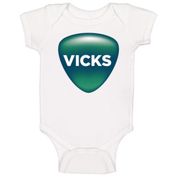 Vicks Best Over The Counter Medication Logo Baby One Piece