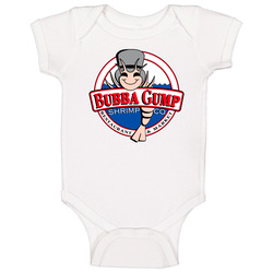 Bubba Gump Shrimp Company Favourite Food Baby One Piece